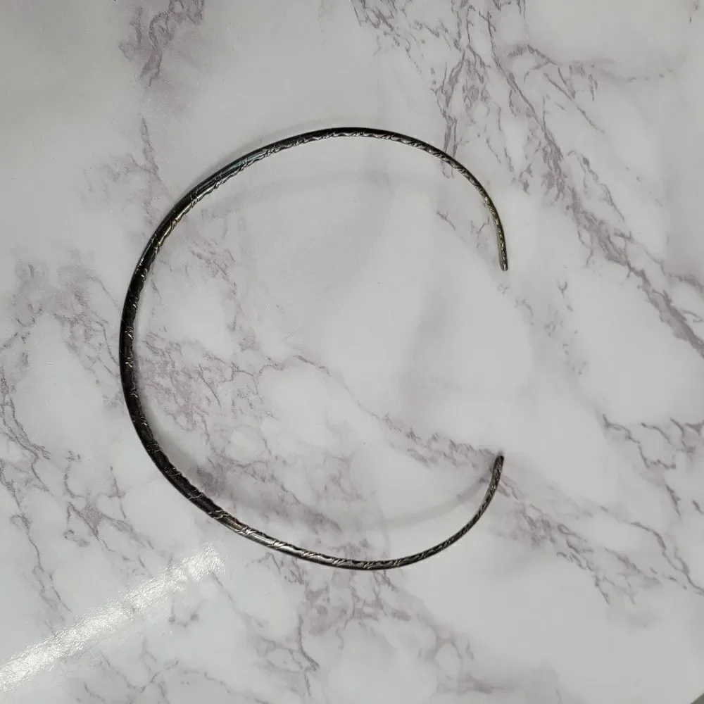Best Vintage Silver-toned Choker Necklace